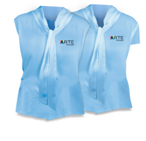 BLUSA SOCIAL OXFORDINE BORDADO PERSONALIZADO - ARTES VISUAIS ITABAIANA