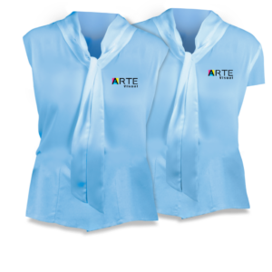 BLUSA SOCIAL OXFORDINE BORDADO PERSONALIZADO - ARTES VISUAIS ITABAIANA