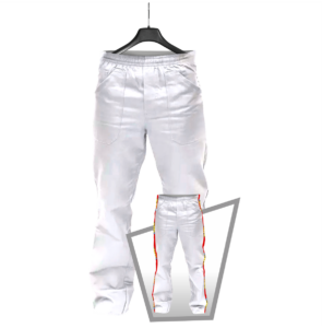 Calça em Gabardine ou Microfibra