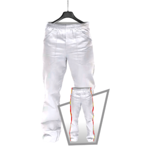 Calça em Gabardine ou Microfibra