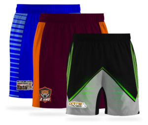 SHORT ESPORTIVO MALHA CACHARREL PERSONALIZADO - ARTES VISUAIS