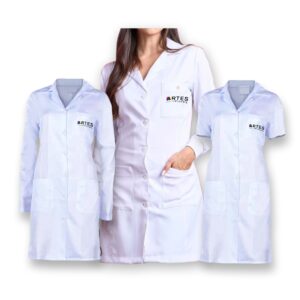 Jaleco Bordado Gabardine