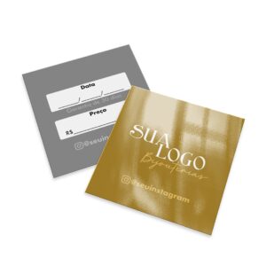 Mini Cartão Couchê 300g